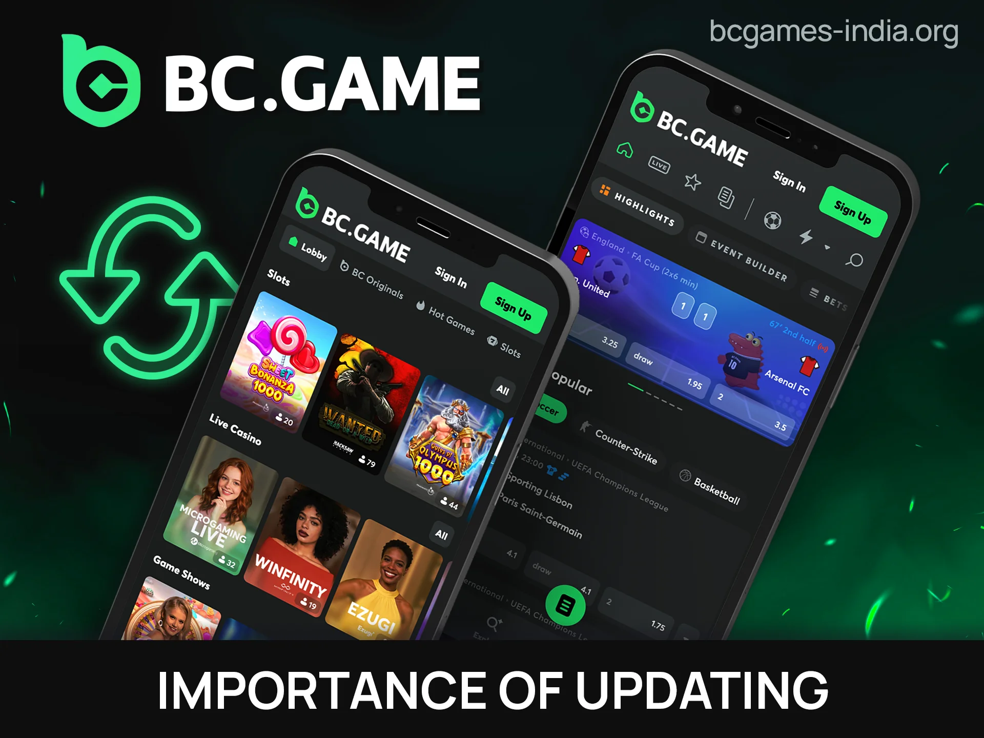 Understand the importance of updating BC Game app for better security.