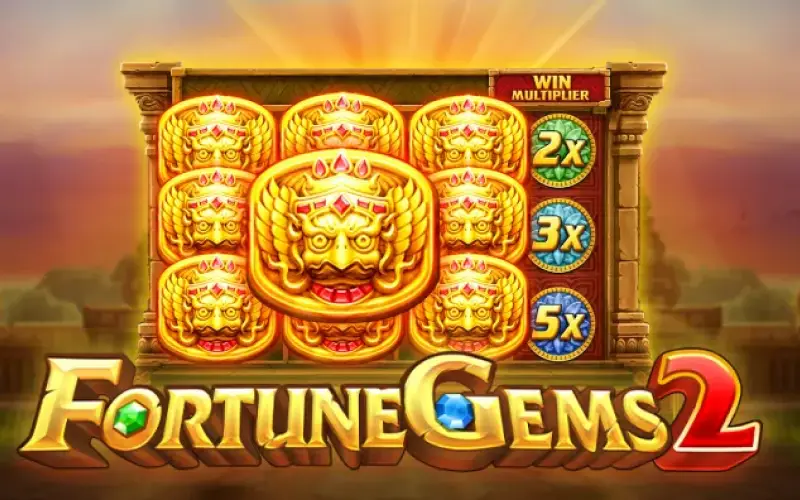 Discover hidden multiplier treasures and wild artifacts while spinning the reels of Fortune Gems 2 at BC Game India.